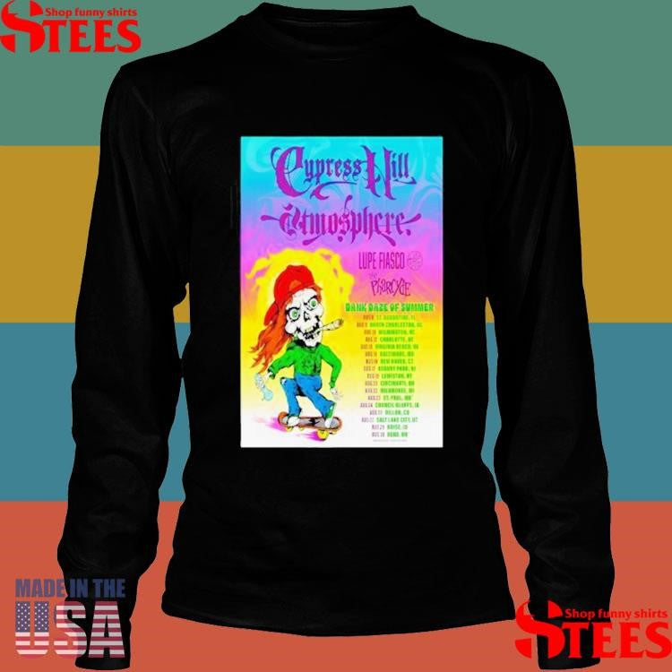 Cypress Hill Dank Daze Of Summer 2025 Poster Shirts