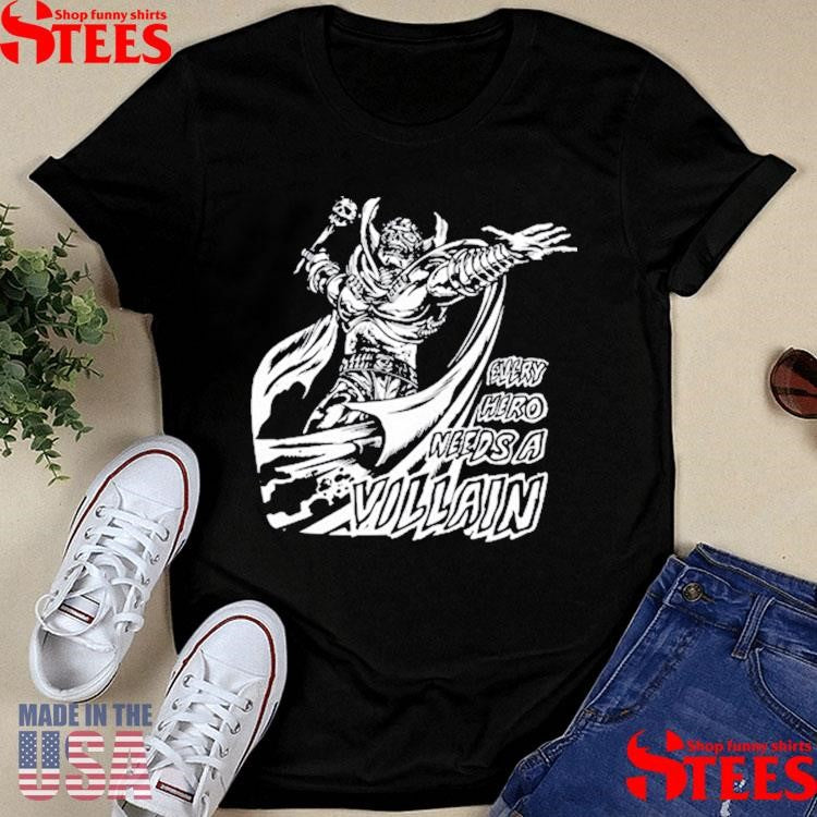 Czarface Ka-Bang Every Hero Needs A Villain T-shirt