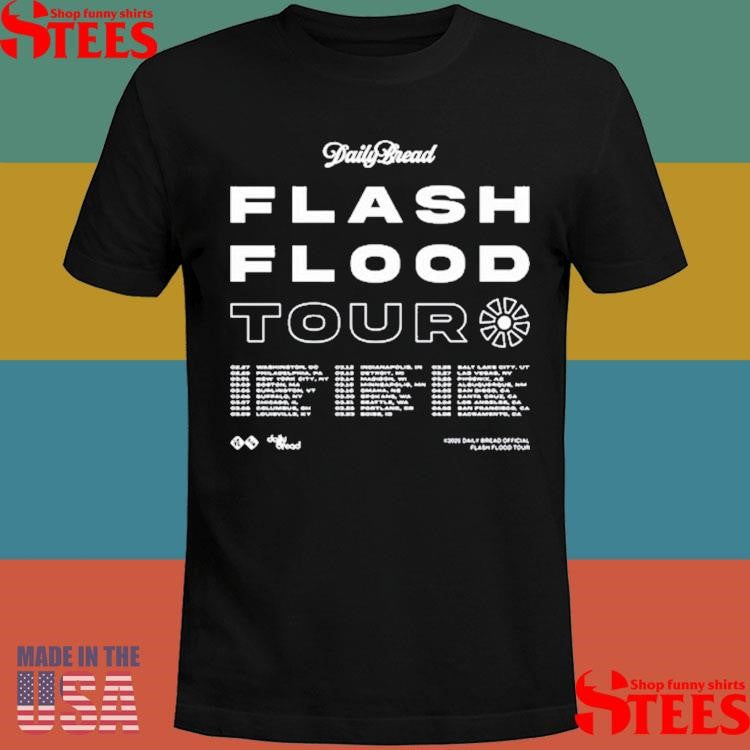 Daily Bread Flash Flood Tour 2025 Shirts