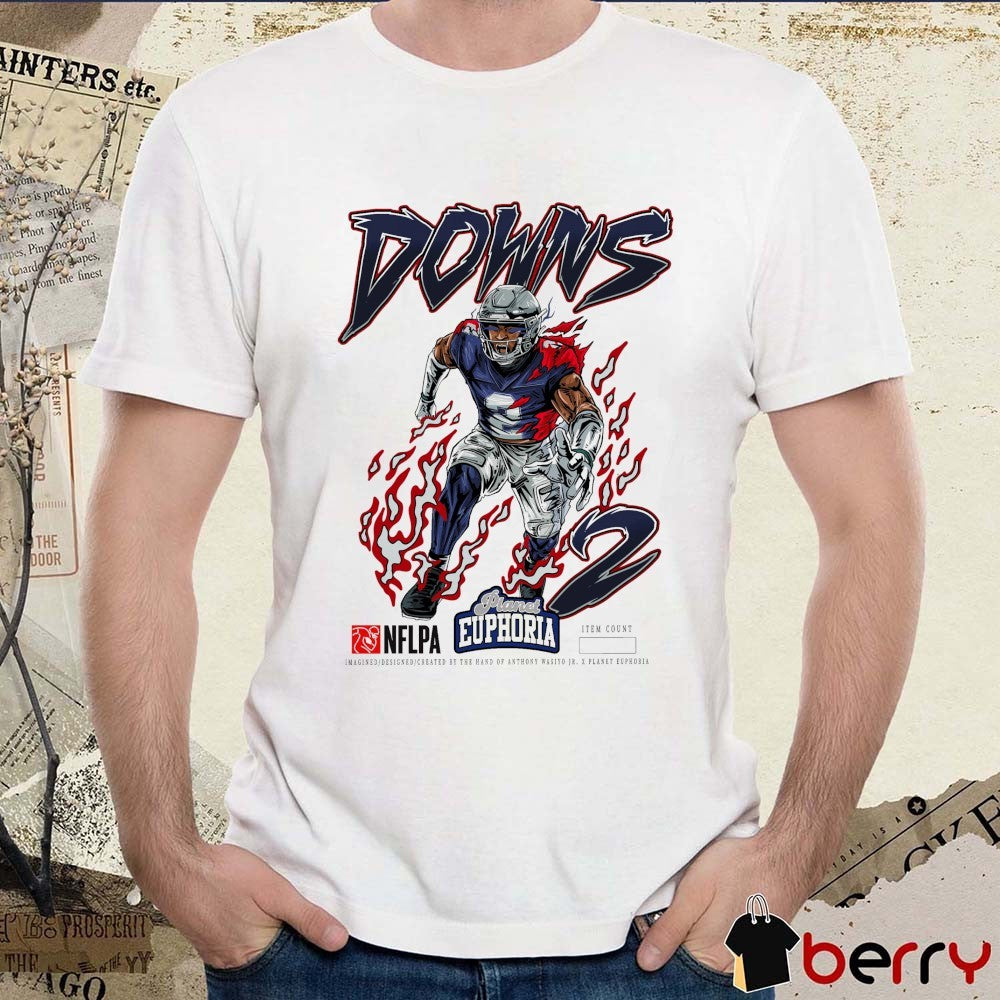Dallas Cowboys NFL Caleb Downs Planet Euphoria Artwork 2026 t-shirt