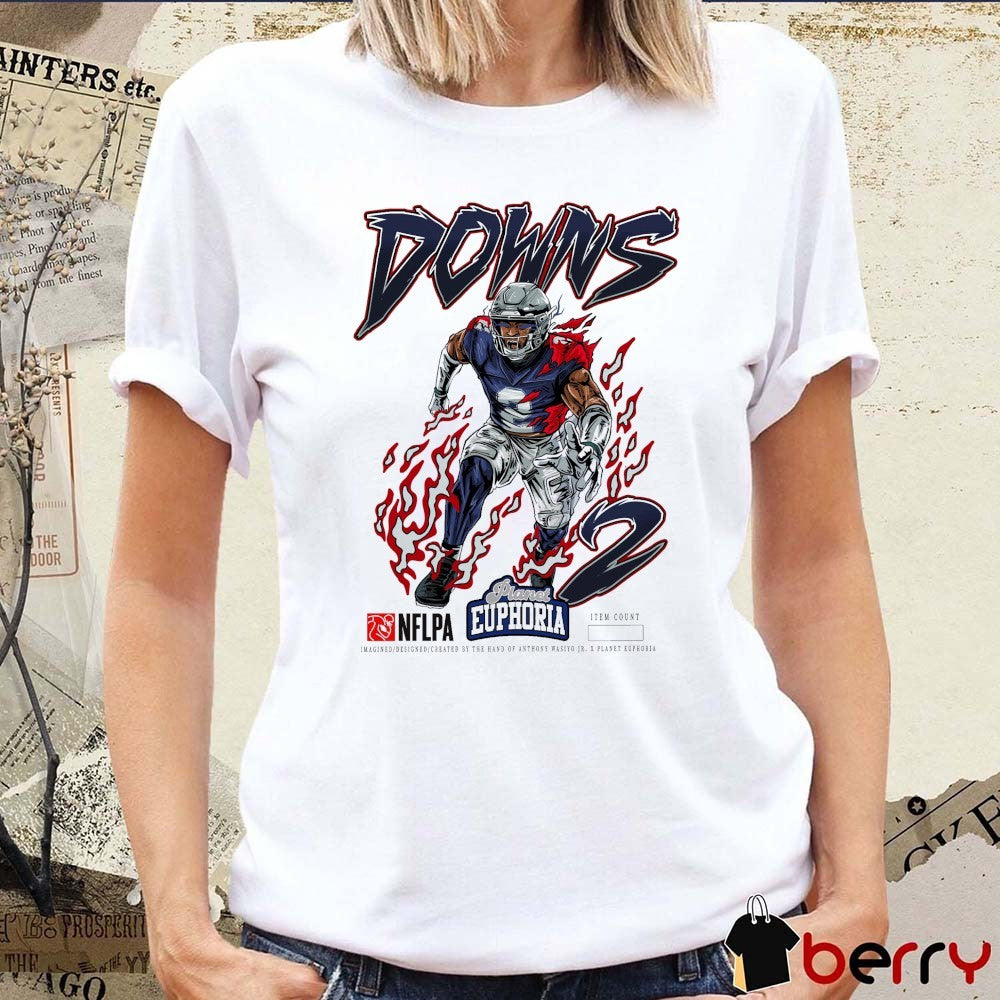 Dallas Cowboys NFL Caleb Downs Planet Euphoria Artwork 2026 t-shirt