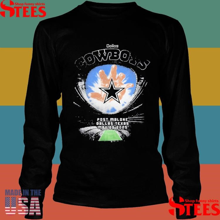 Dallas Cowboys Post Malone Dallas Texas May 09 2025 Shirts