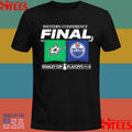 Dallas Stars Vs Edmonton Oilers 2025 Western Conference Finals Matchup Center Ice Shirts