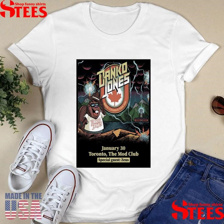 Danko Jones 1 30 2026 Toronto On T-shirt