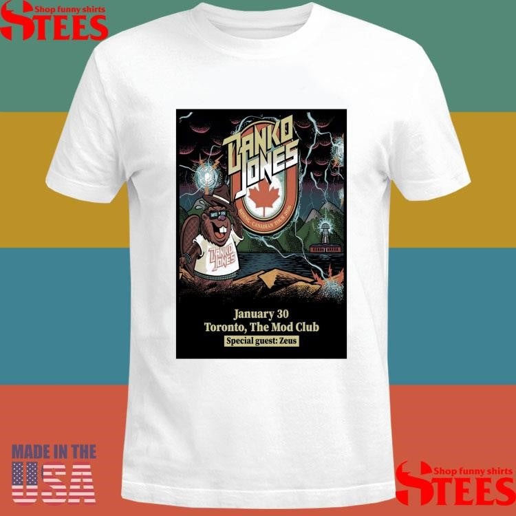 Danko Jones 1 30 2026 Toronto On T-shirt