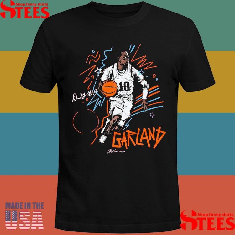 Darius Garland Sketch Shirts