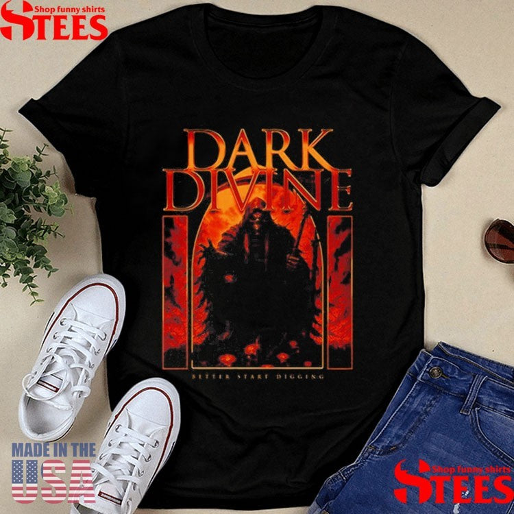 Dark Divine Long Way To Hell T-shirts