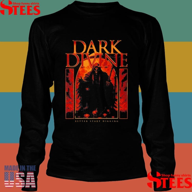 Dark Divine Long Way To Hell T-shirts