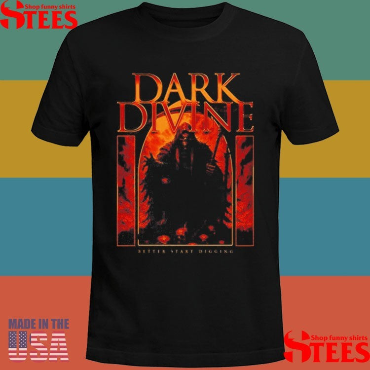 Dark Divine Long Way To Hell T-shirts
