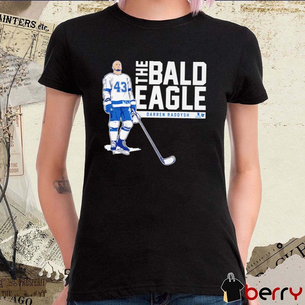 Darren Raddysh The Bald Eagle Tampa Bay Lightning Hockey t-shirt