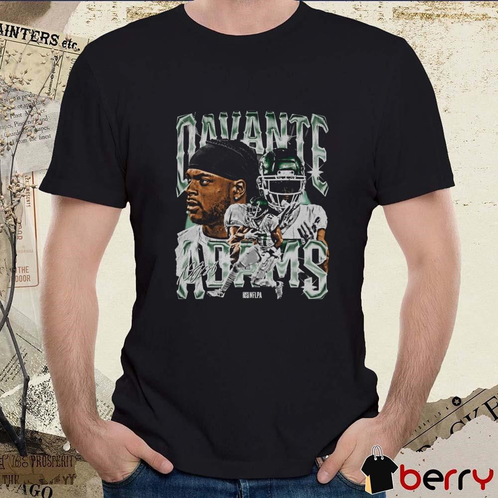 Davante Adams New York Jets Vintage Signature Graphic t-shirt