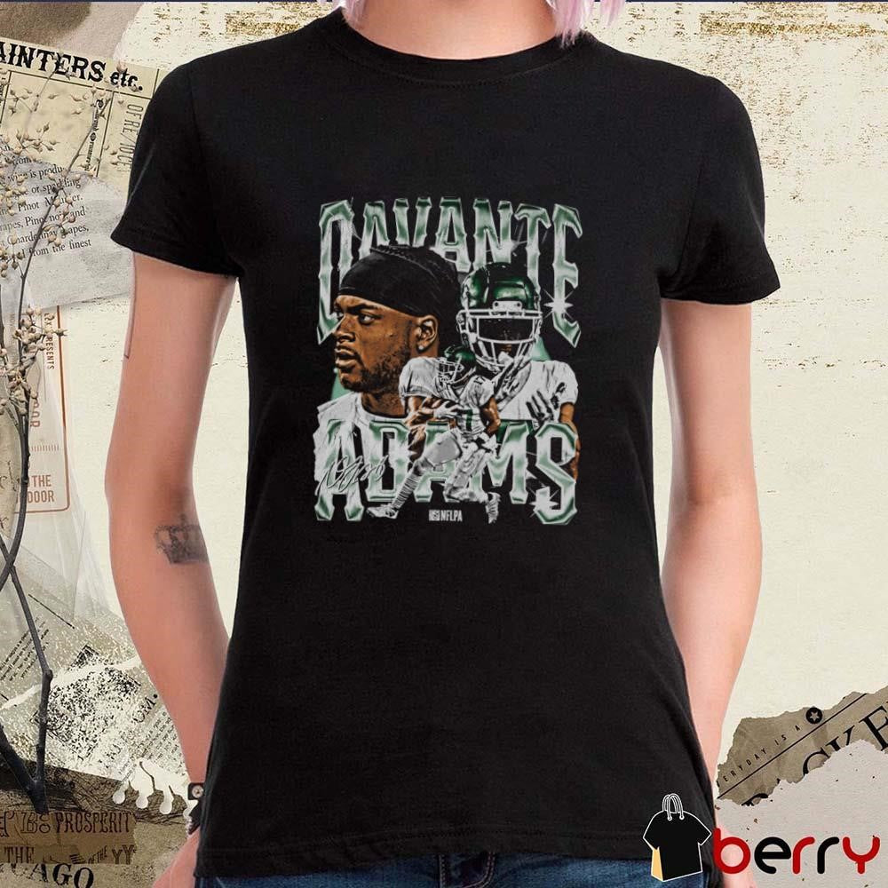 Davante Adams New York Jets Vintage Signature Graphic t-shirt