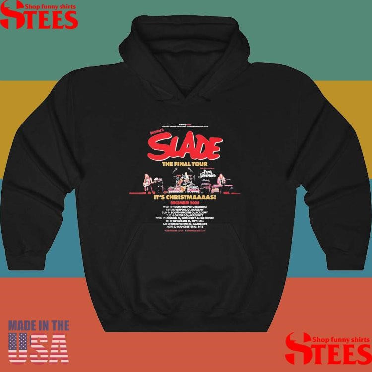 Dave Hill’s Slade The Final Tour 2025 Shirts