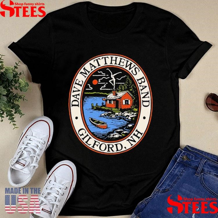 Dave Matthews Band Gilford, Nh Live Trax Vol. 69 Shirts