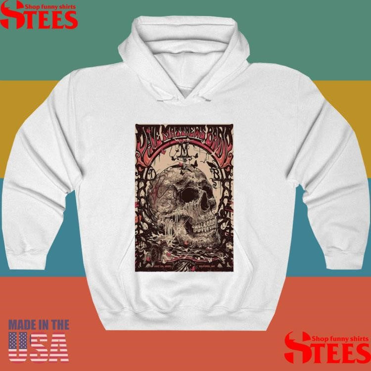 Dave Matthews Band Gilford, Nh Show 7.22.2025 Skull T-Shirts