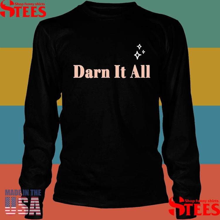 David Abed Wearing Darn It All Shirts