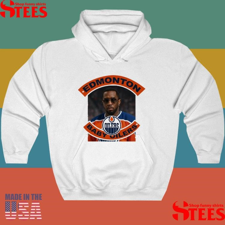 David Furones P Diddy Edmonton Baby Oilers T-shirt
