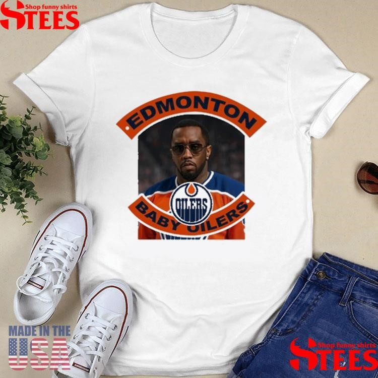 David Furones P Diddy Edmonton Baby Oilers T-shirt