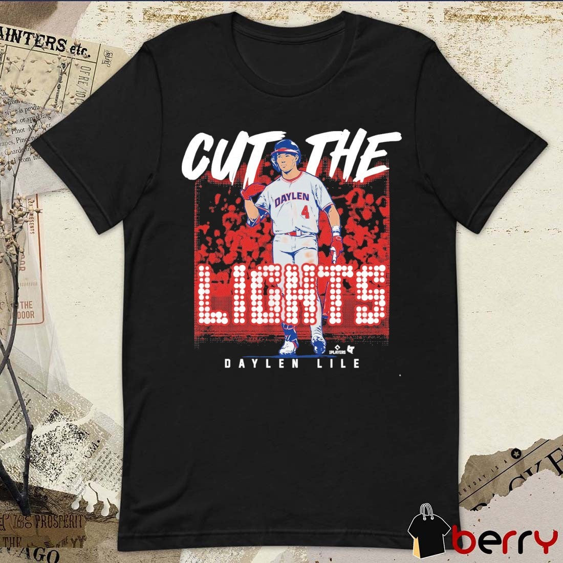 Daylen Lile Cut the Lights Washington Nationals MLB 2026 t-shirt