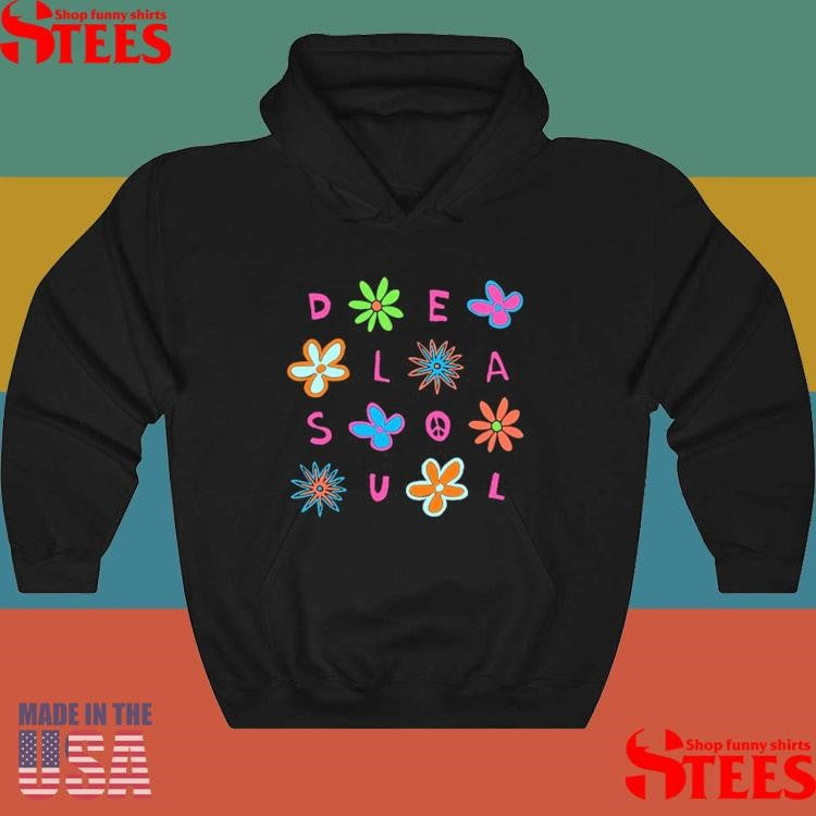 De La Soul Checkered Daisy Black Toddler Shirts