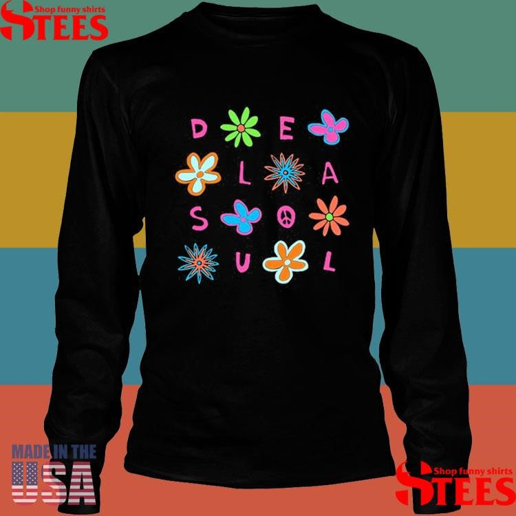 De La Soul Checkered Daisy Black Toddler Shirts