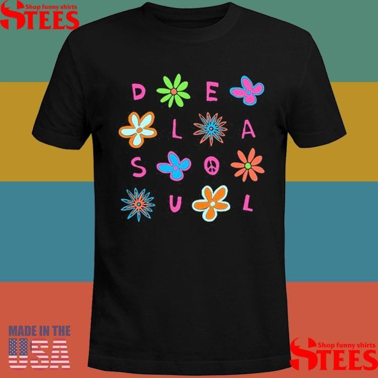 De La Soul Checkered Daisy Black Toddler Shirts