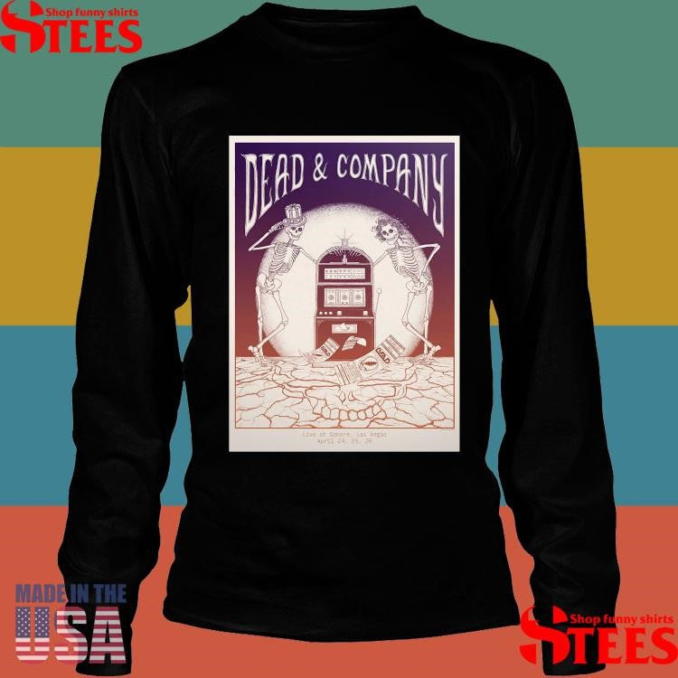 Dead And Company Apr 24-26 2025 Las Vegas Poster Shirts