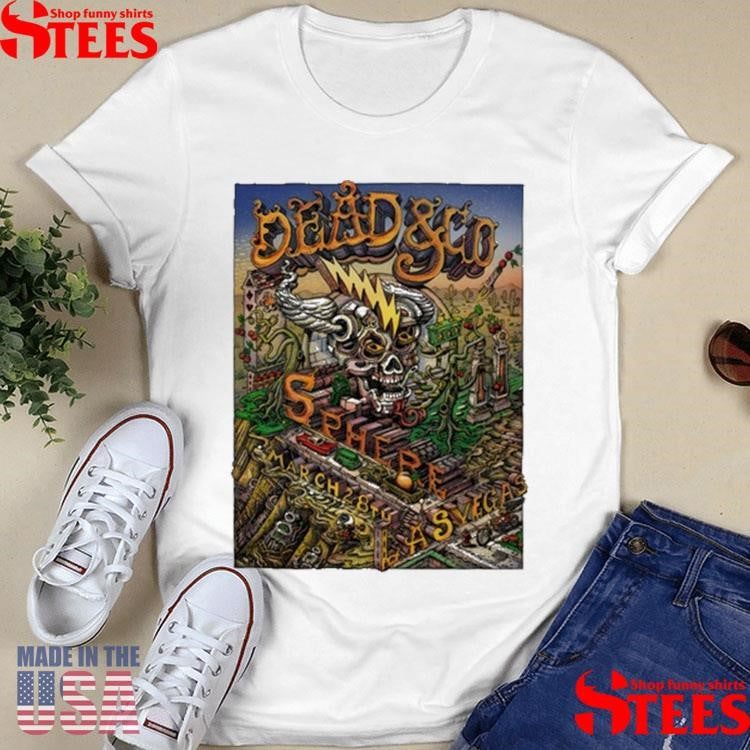 Dead & Company 3-28-2025 Sphere Las Vegas Event Shirts