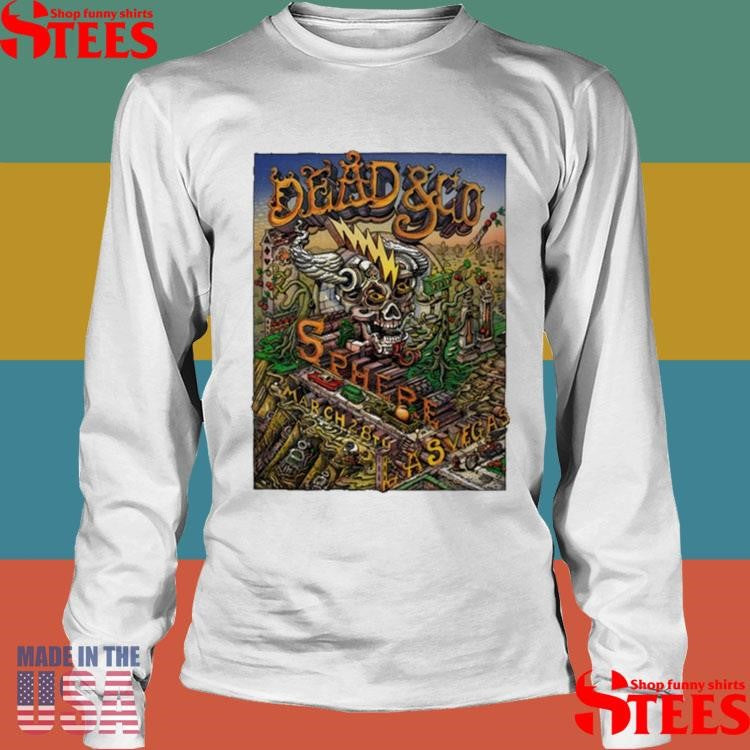 Dead & Company 3-28-2025 Sphere Las Vegas Event Shirts