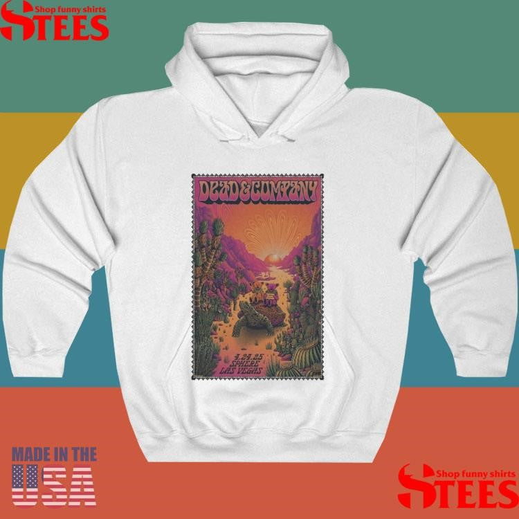 Dead & Company April 24 2025 Sphere Las Vegas, Nv Event Turtle Bear Shirts