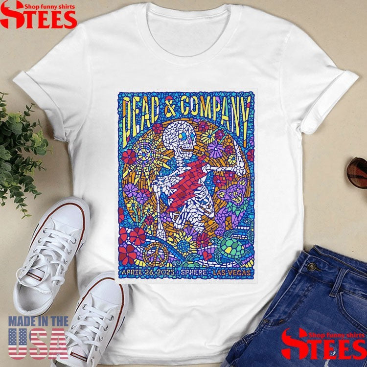 Dead & Company At Sphere In Las Vegas, Nv On April 26 2025 Tour Poster Shirts