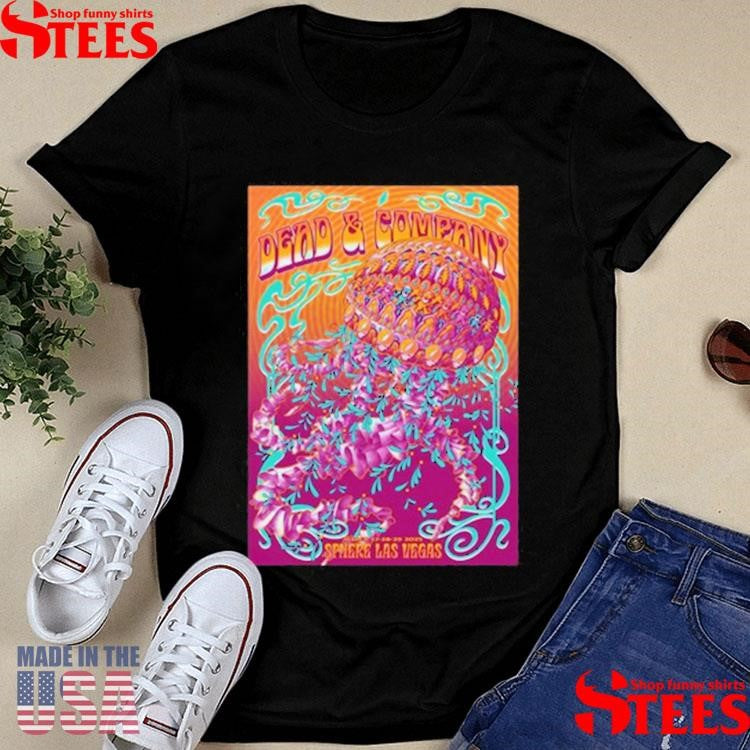 Dead & Company March 27-28-29 2025 Sphere Las Vegas, NV Tour Shirts