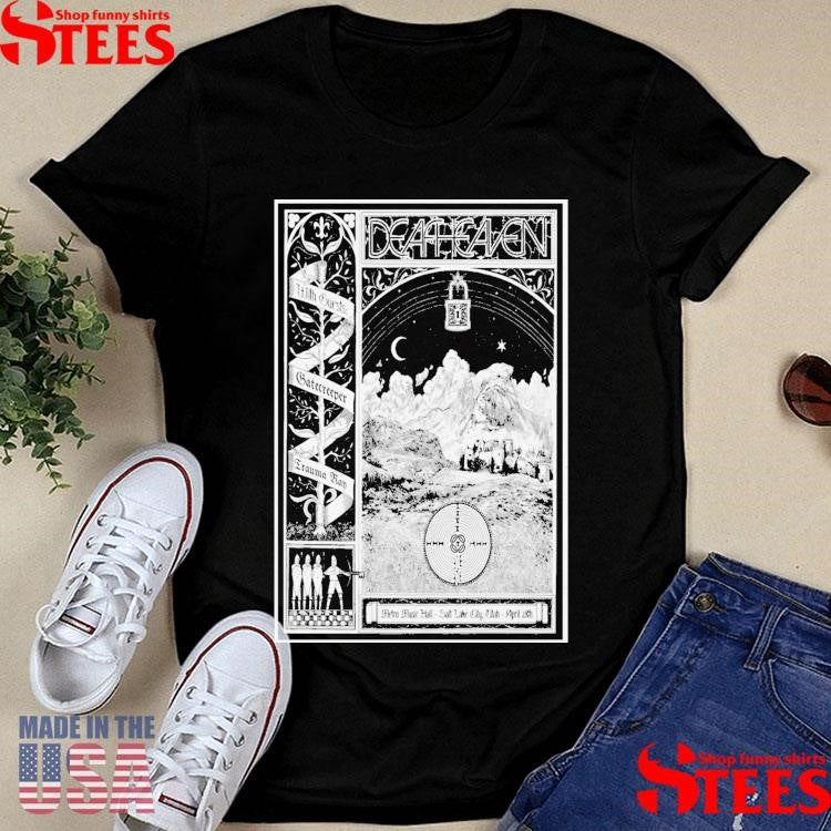 Deafheaven Event Poster At Metro Music Hall In Salt Lake City, Ut On April 28 2025 Shirts