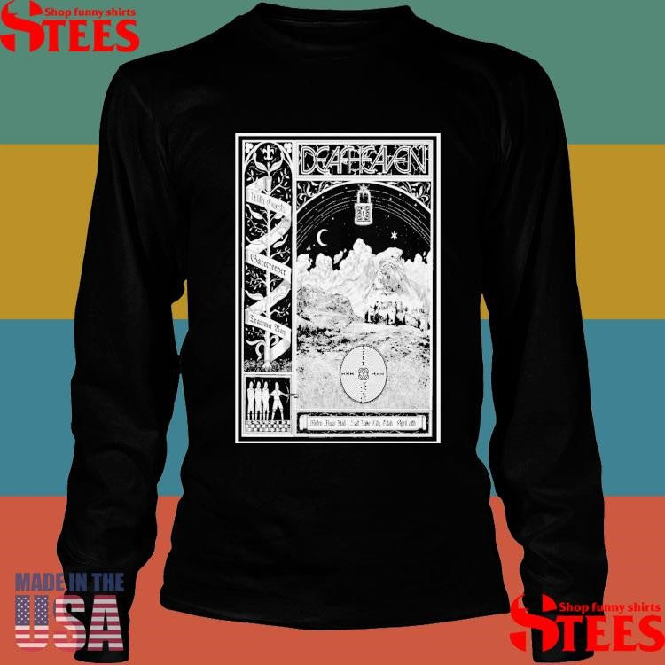 Deafheaven Event Poster At Metro Music Hall In Salt Lake City, Ut On April 28 2025 Shirts