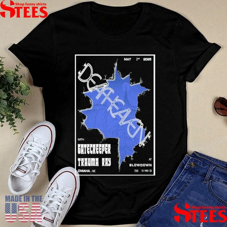 Deafheaven On May 2 2025 At Slowdown In Omaha, Ne Poster Art Shirts