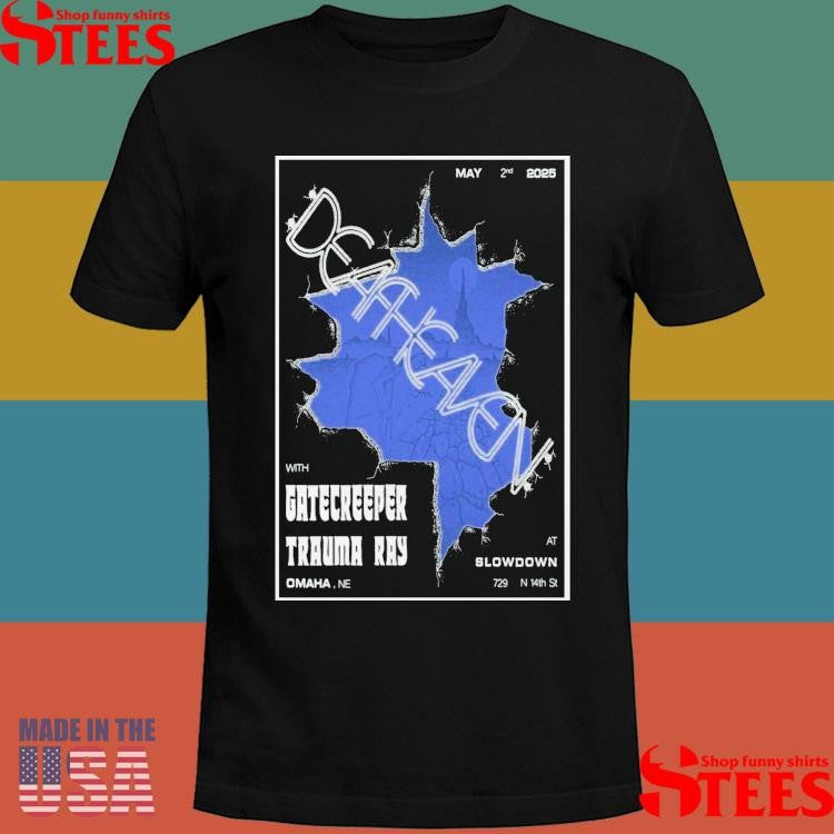 Deafheaven On May 2 2025 At Slowdown In Omaha, Ne Poster Art Shirts