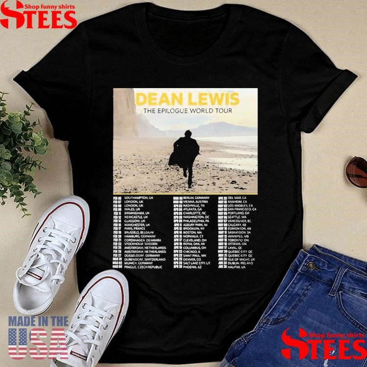 Dean Lewis World Tour 2025 Shirts