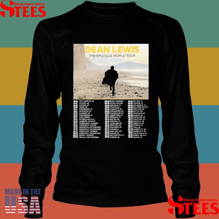 Dean Lewis World Tour 2025 Shirts