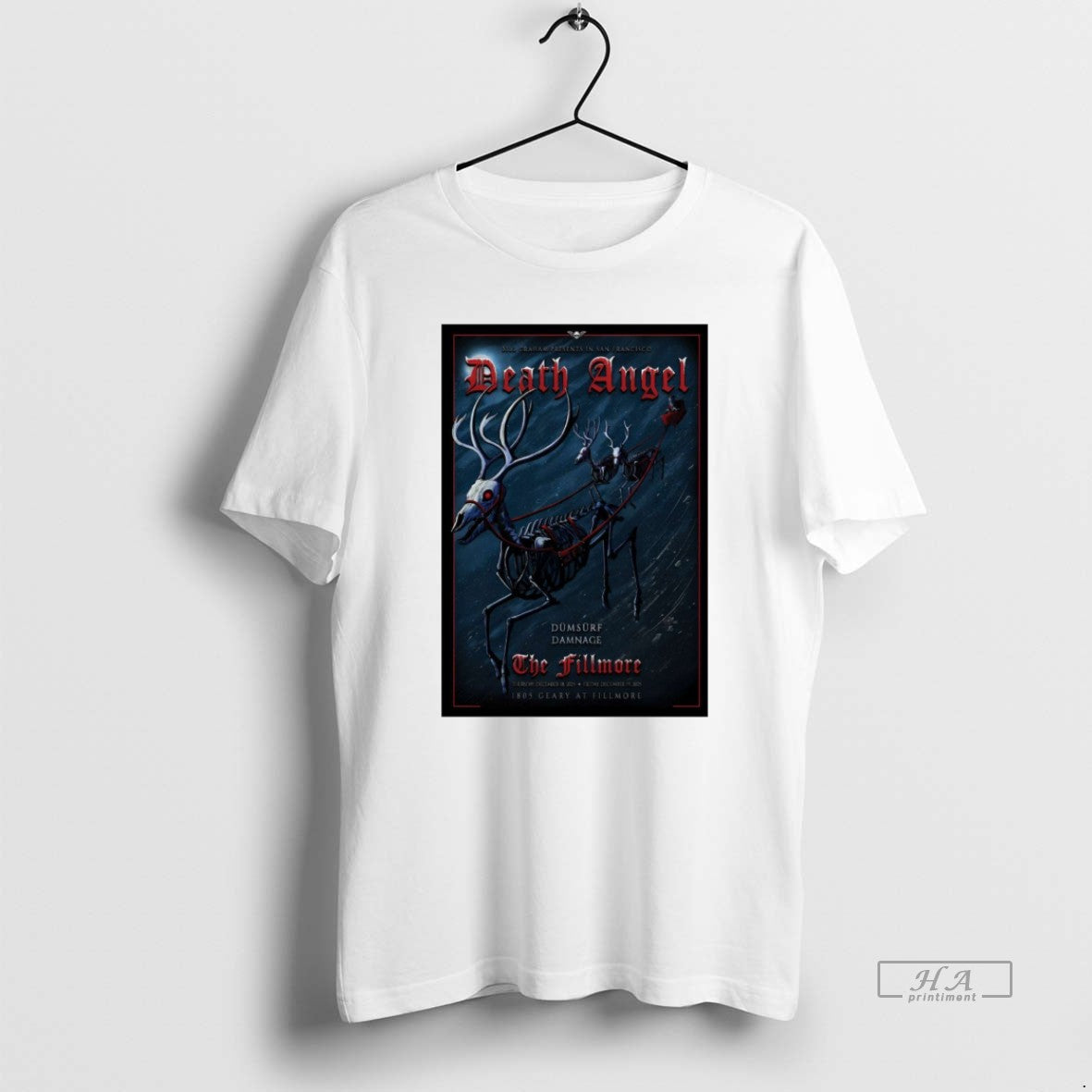 Official Death Angel December 18 2025 San Francisco Ca T-Shirts, Hoodie, Sweatshirt | CiraTrend.com
