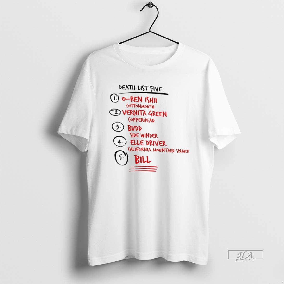 Official Death List Five Cult Samurai Japan Movie T-Shirts, Hoodie, Sweatshirt | CiraTrend.com