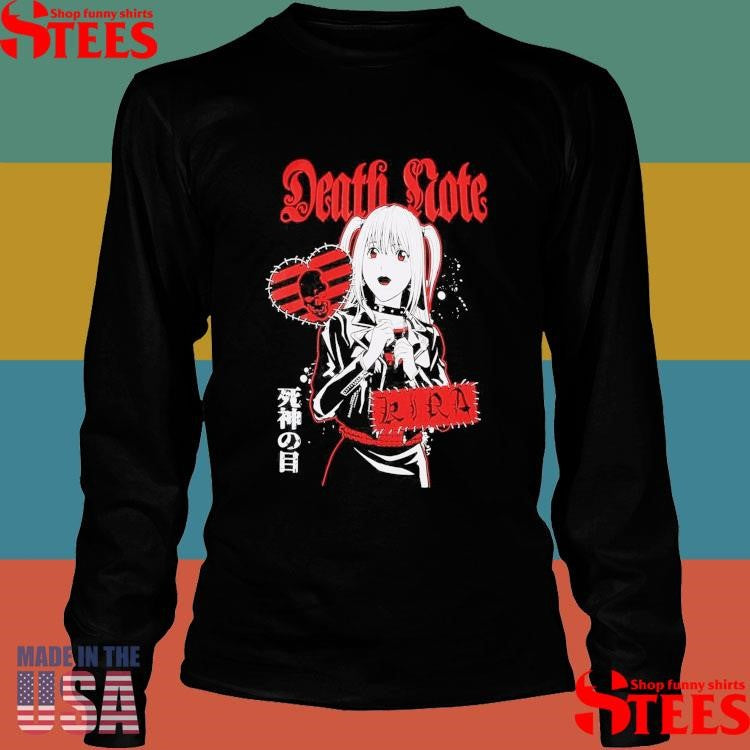 Death Note Misa Goth Icons T-shirt
