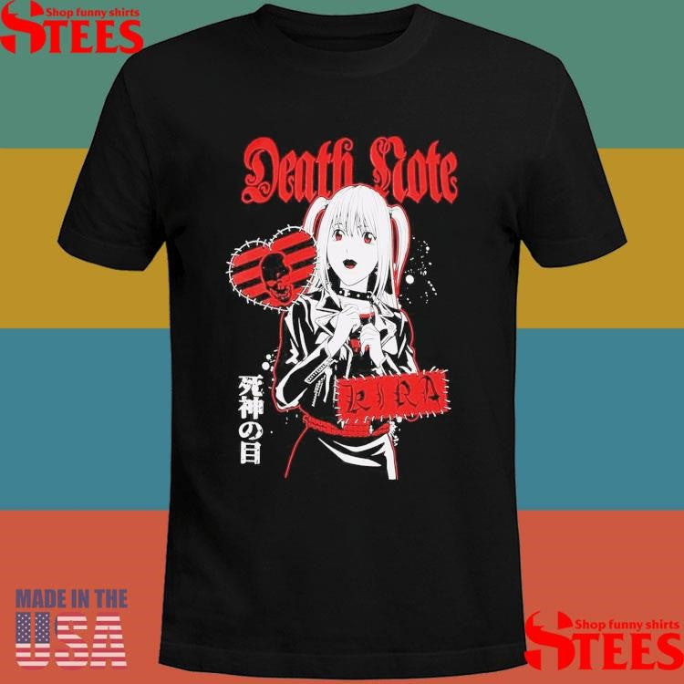 Death Note Misa Goth Icons T-shirt