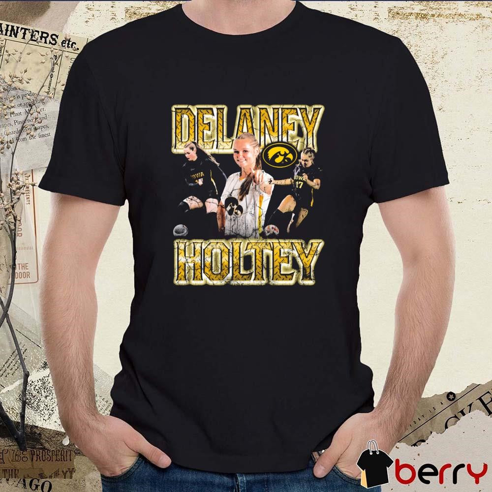 Delaney Holtey Iowa Soccer Vintage Graphic t-shirt