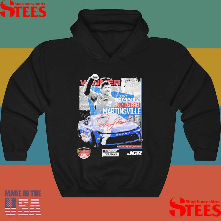 Denny Hamlin Cookout 400 Race Winner 2025 Shirts