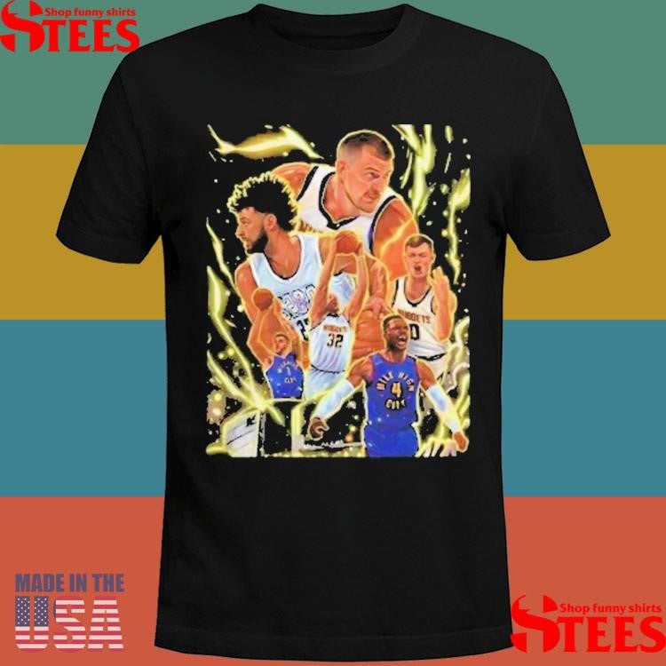 Denver Nuggets Legacy Comic Shirts