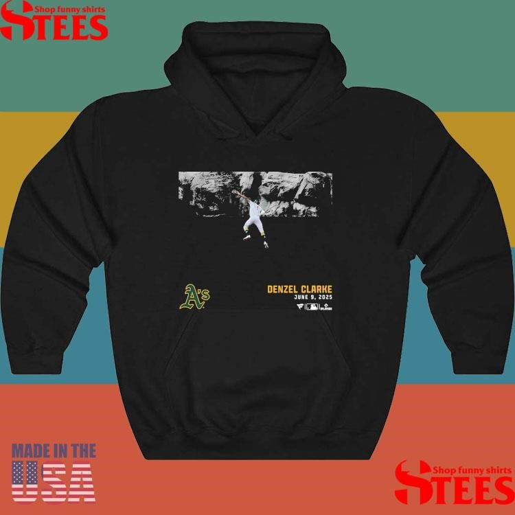 Denzel Clarke Oakland Athletics Vs Los Angeles Angels June 9 2025 T-shirt