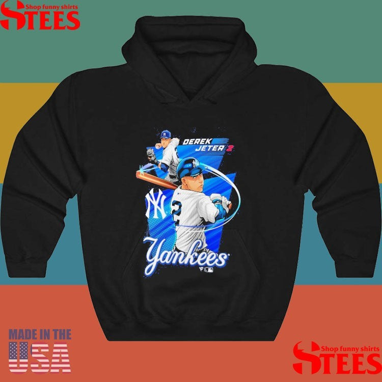 Derek Jeter New York Yankees Anime Graphic T-shirt