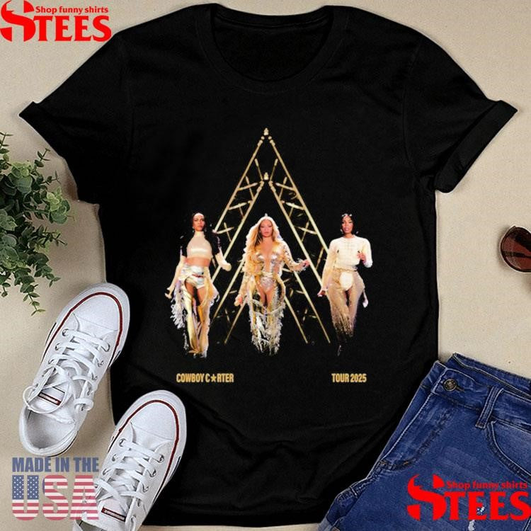 Destiny’s Child Reunites After 6 Years In Beyonce Concert 2025 T-shirts