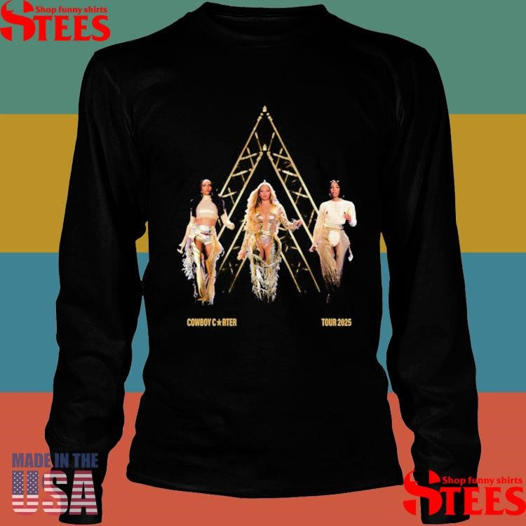 Destiny’s Child Reunites After 6 Years In Beyonce Concert 2025 T-shirts
