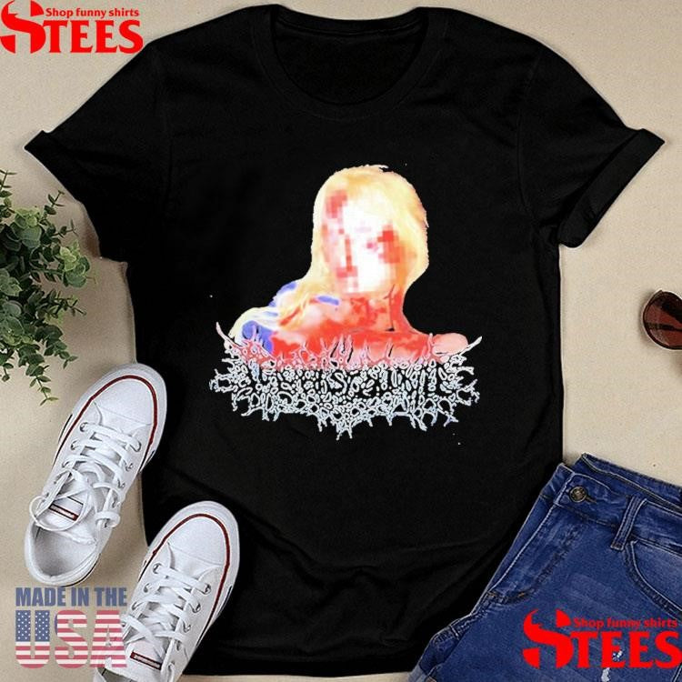 Destroy Lonely Pixel Lady Horror Shirts